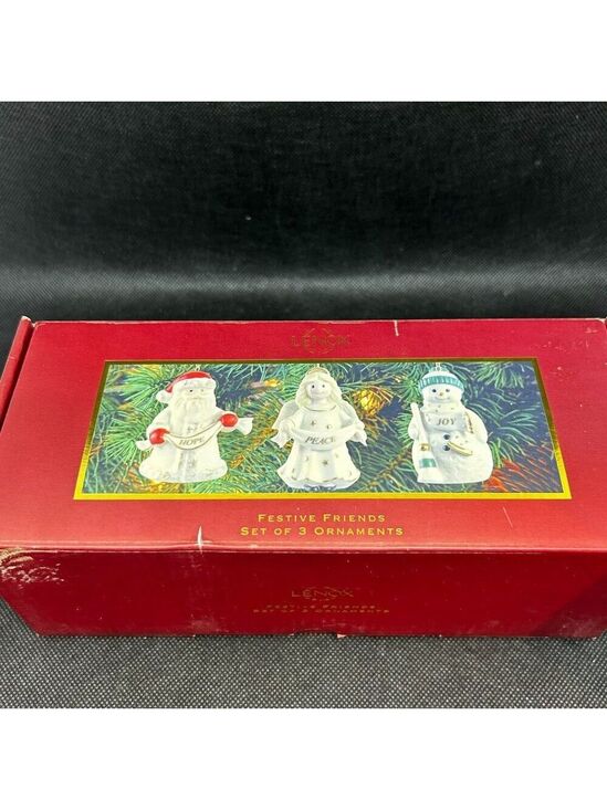 Lenox Other - Lenox Festive Friends Set Of 3 ornament